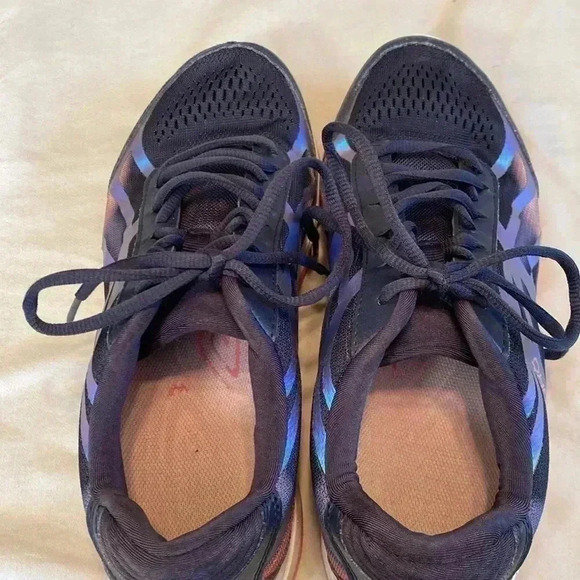 Ryka Devotion Plus 3 Woman’s Walking Shoe Size 9.  Navy Blue & Iridescent Detail - Picture 6 of 16